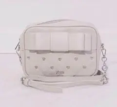 pium ピウム リボン付きショルダーバッグ