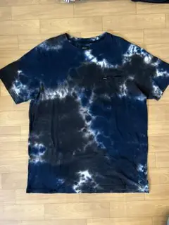 RVCA ネイビー タイダイ Tシャツ L