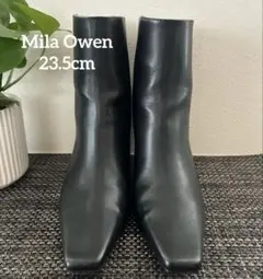 【美品】Mila Owen⭐︎ショートブーツ⭐︎ブラック サイズ23.5cm