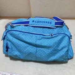 値下げ❣️ CONVERSE ドット柄　ボストンバック