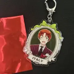【新品未使用】ヘタリア　イタリア　バレンタイン　アクリルキーホルダー