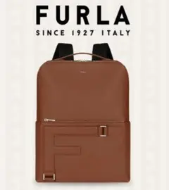 FURLA バックパック フェーボ M ブラウン