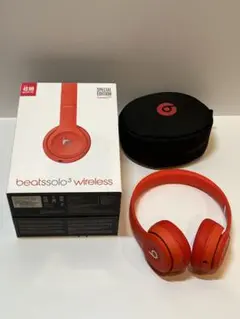 Beats SOLO3 WIRELESS レッド Bluetoothヘッドホン