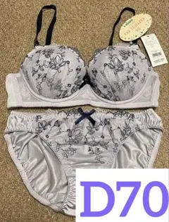 チュチュアンナ ハピフルブラ フィット D70 ブラジャー ショーツ パープル