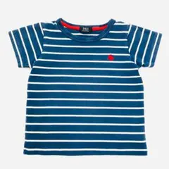 Y2403‐301②　POLO　ボーダーＴシャツ 120cm