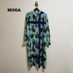 美品 MOGA フラワーパネルPTワンピース