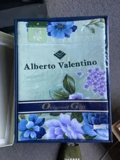 Alberto Valentino 花柄掛け布団 ギフト用