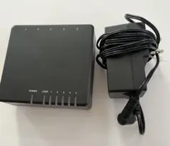 ELECOM EHC-G05PA-B-K ギガビットスイッチングハブ 5ポート