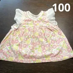♩花柄トップス100