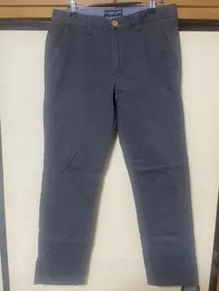 U.S. POLO ASSN. グレー ストレートフィットパンツ