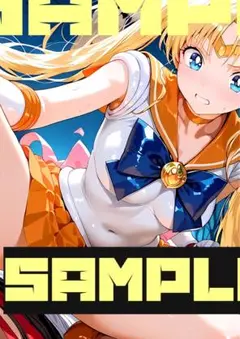 A4　ポスター セーラームーン　月野うさぎ　ファンアート　美少女　美女