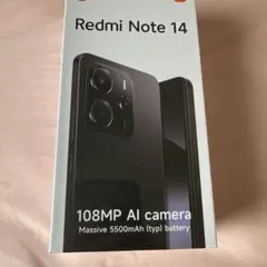 Redmi Note 14 Midnight Black 6GB/128GB