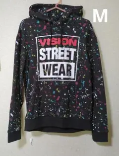 VISION STREET WEAR ブラック M パーカー