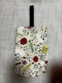 美品⭐︎スヌーピー キルティング⭐︎シューズケース