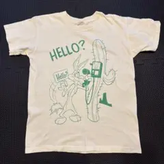 ★キムタク着用品★バックドロップ別注 ワイリーコヨーテ ロードランナー Tシャツ