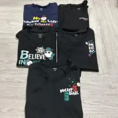 バレーボールTシャツ 5枚セット