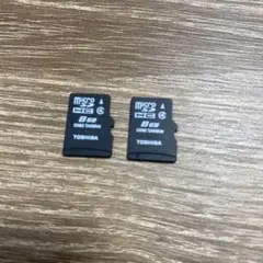 MicroSDカード　8GB 2枚