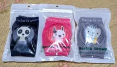新品　ベビー用　膝当て パンダ うさぎ ネコ　3セット