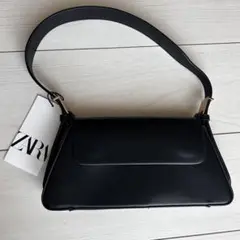 ZARA フラップミニマル ショルダーバッグ