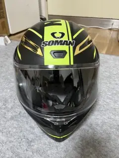 ⭐︎TAKA⭐︎ SOMAN フルフェイスヘルメット ブラック/ゴールド 2025年最新】soman ヘルメットの人気アイテム - メルカリ