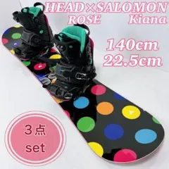 HEAD SALOMON スノーボード ブーツ セット レディース かわいい