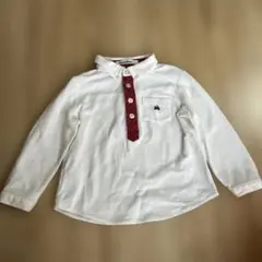familiar ボタン付き襟シャツ 100