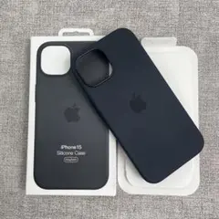 「新品未使用」iPhone 15 シリコンケース ブラック MagSafe対応