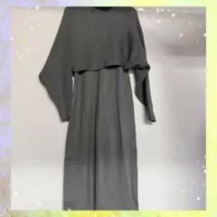 【美品】　ワンピース　GU　ジーユー　Mサイズ　ニット