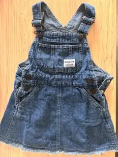 find myself デニムオーバーオールワンピース 90cm