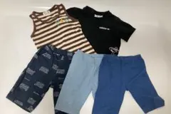 【adidas】ディズニーコラボTシャツ、ボトムスセット