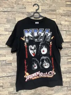 KISS Tシャツ Mサイズ 黒　ギルダン
