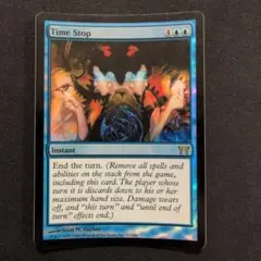 MTG 時間停止 CHK Foil 英語版