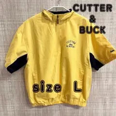 CUTTER＆BUCK メンズ Ｌ ハーフジップブルゾンカッターアンドバック