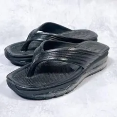 ☆美品☆【パブリックトウキョウ】AIR SOLE ギョサン (M) サンダル　黒