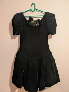 Merve-Facetteモスグリーンのミニドレスsize9