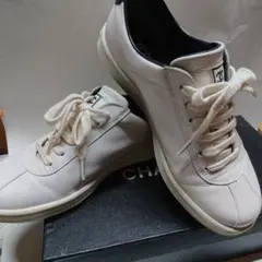 シャネル CHANEL カーフレザースニーカー 37