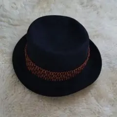お値下げHERMES ハット 帽 一部スエード皮使用