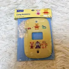 未使用　レトロ　プーさん　スイッチカバー
