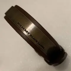 未使用　廃盤　レア　バーバリーブラックレーベル　レザーブレスレット　茶色　箱付き 2025年最新】BURBERRY BLACK LABEL メンズ ブレスレットの人気
