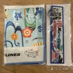 新品未使用　JALノベルティ冷感タオル　石垣キーホルダー