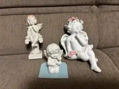 天使の置物 3体セット
