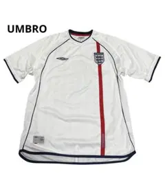 UMBRO アンブロ　イングランド代表　サッカー　ユニフォーム　Y2k