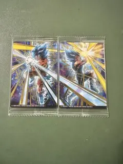 ドラゴンボールカード イタジャガ　超サイヤ人ゴッド超サイヤ人 2枚セット