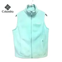 コロンビア Columbia フリース ベスト フルジップ ティファニーブルー