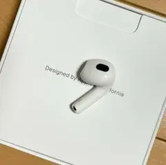 AirPods 第3世代 イヤフォン 片耳 右耳のみ MME73J/A
