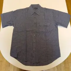WOOD HOUSERf 半袖シャツ L ブルー系