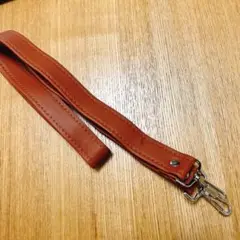 新品未使用✨レザー ブラウン ショルダーストラップ　スマホショルダー