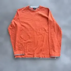 90s 00s OLD UNIQLO オールドユニクロ ロンT リンガー 紺タグ