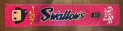 ヤクルトスワローズ　swallows チコちゃんコラボ　フェイスタオル