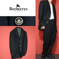 Burberrys WOOL＆MOHAIR LOGO button jacket